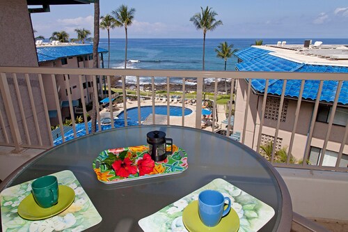 Oceanview 1BR- Top Floor Elevator access - see video tour -WiFi and free calling