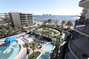 Indoor pool, outdoor pool