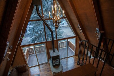 A-Frame chalet with an Italian touch