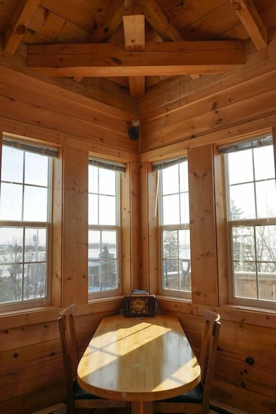 The Lighthouse. unique lodging overlooking the harbor. Sauna special!