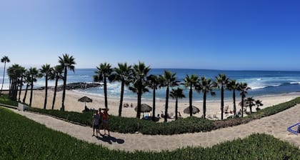 Vue panoramique sur l'océan et les vagues, la plus proche de la plage, meilleur plan d'étage, mieux notée