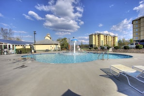 Indoor pool, outdoor pool - Lisa's Mountain Blessing w/ Hot Tub, Pools, Balcony, Arcade & Hammock ADA Acc (Pigeon Forge)