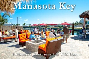 Outdoor dining - This cottage is a 2 bedroom(s), 2 bathrooms, located in Englewood, FL. (Englewood)