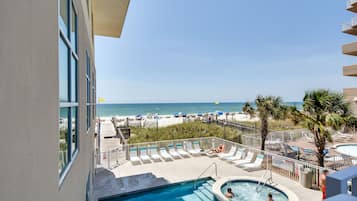 Indoor pool, outdoor pool