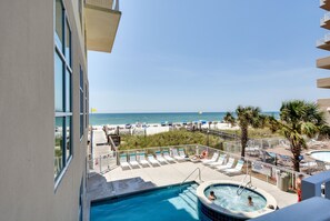 Indoor pool, outdoor pool - 3rd Floor Condo Overlooking the Beach. Super clean! (Gulf Shores)