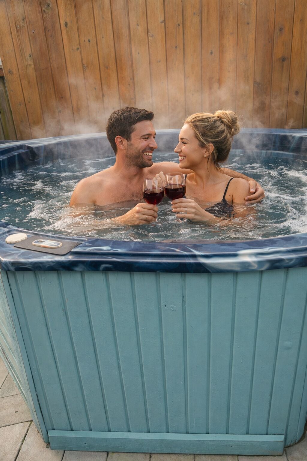 Bain à remous extérieur