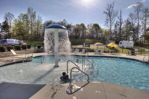 Indoor pool, outdoor pool