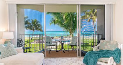 SERENDIPITY ON THE MOANA - Legal & Oceanfront - Great for Work & Play!