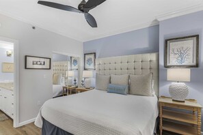 2 bedrooms, desk, iron/ironing board, WiFi
