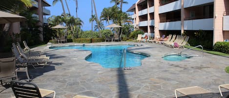 Udendørs pool, opvarmet pool