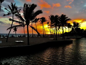Camastros y toallas de playa 