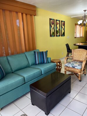 Smart TV, DVD player, books -  Best on the Beach!! The Show & Go Condo - A109!! (Sapphire Beach)