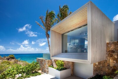 St Barts New Luxury Villa Roc E Mar, Fantastic Ocean View, Large Pool, Exclusive