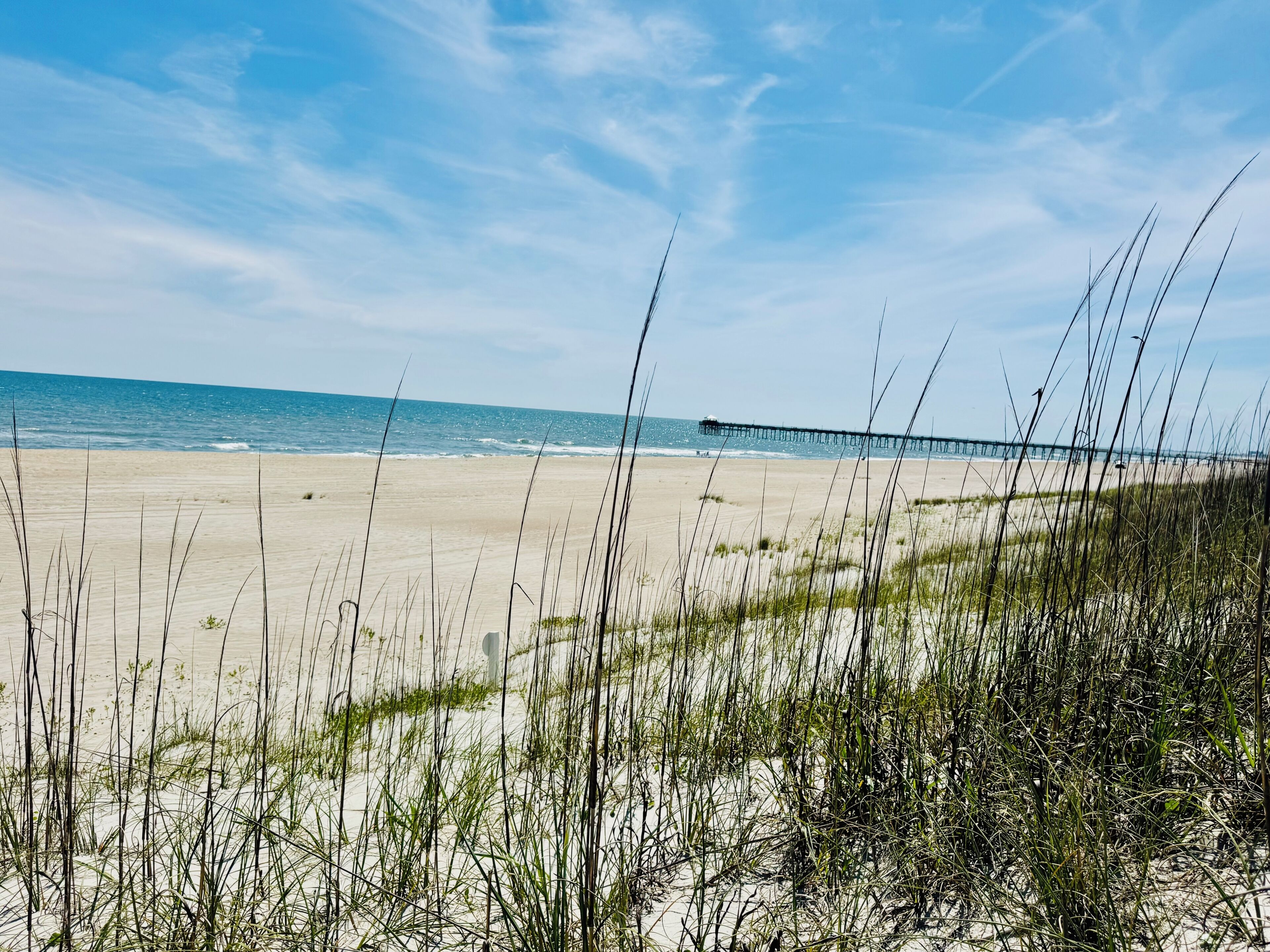 On the beach, sun loungers, beach towels