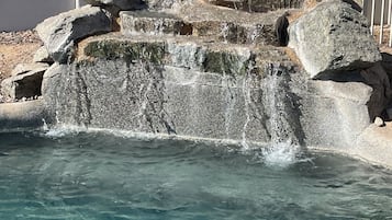 Una piscina climatizada