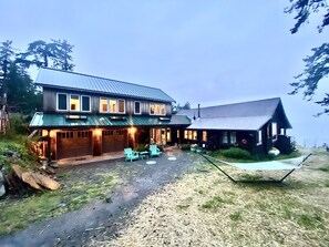 Exterior - Historic lodge, new wing, ocean-front, private beach, kayaks, hot tub, and more! (Eastsound)