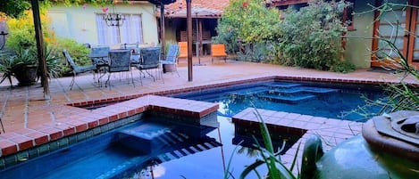 Una piscina climatizada