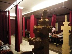 Body treatments, body wraps, body scrubs, facials, reflexology