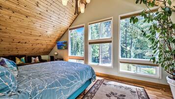 3 slaapkamers, een bureau, een strijkplank/strijkijzer, gratis wifi