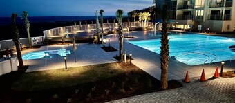 Closest Villamare Condo to the Beach! With Extra Large Living Area