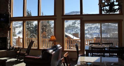 Maison 5 étoiles; Vue imprenable sur les pistes, location pour 7 nuits - 10% de réduction