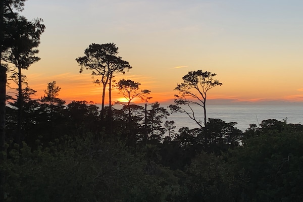 Sunset from house