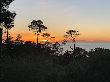 Sunset from house