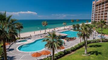 Una piscina riscaldata