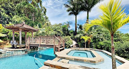 TEMPLO DE SUEÑO HAWAIANO - OFERTA ESPECIAL PARA JUNIO-JULIO DE 2019 (w / POOL) BBPH2012-0004
