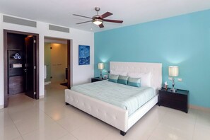 2 bedrooms, in-room safe, iron/ironing board, free WiFi