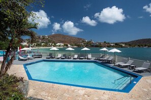 Outdoor pool, a heated pool - Million Dollar Views: Walk to Beach, Pools, and Restaurant (Nazareth)
