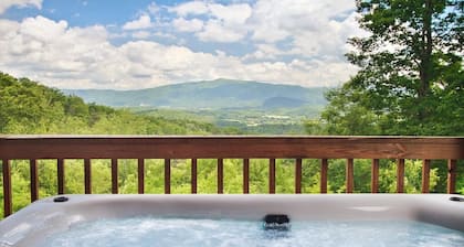 Parhaat näkymät kaikissa Smokies! 4 Secluded Acres!