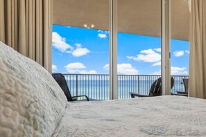 2 bedrooms, iron/ironing board, free WiFi, bed sheets - Superb 2BD/2BA Beachfront Condo! Free Beach Chairs! (Panama City Beach)