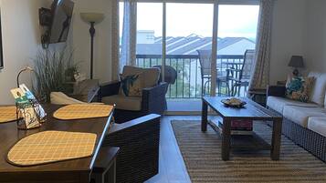 Smart TV, DVD player, books