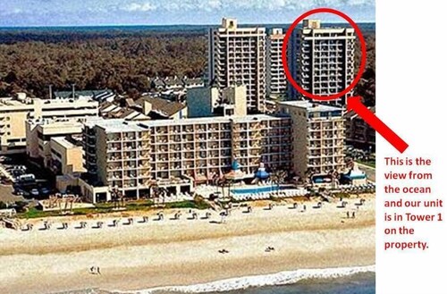 Relaxation Station!  Enjoy a very quiet, calm area of Myrtle Beach at our condo.