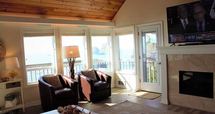 Large Ocean View Home with Guest Quarters Close to the Beach Four Large Decks