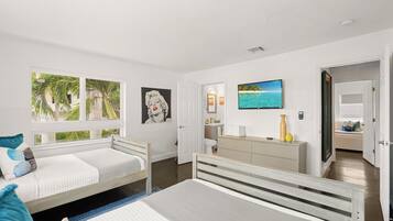 5 chambres, bureau, fer et planche à repasser, Wi-Fi gratuit