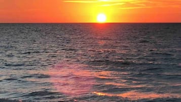 Vlak bij het strand