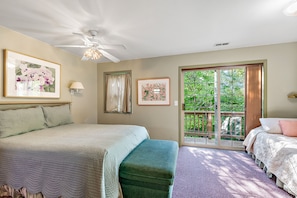 1 多间卧室、熨斗/熨衣板、WiFi、床单