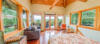 Moderne firetower chalet majestetisk utsikt på 70+ private dekar. i nærheten av Knoebels