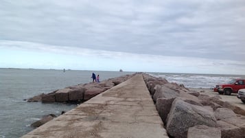 Beach nearby, beach towels