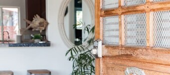 Kick Back in the Hot Tub at a Calm, Coastal-Themed Oasis