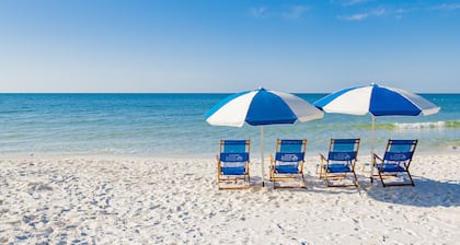 Jan 13-19 Open @ Perdido Sun, Oceanfront 2/2 Condo! Ground Level for EZ access to Beach +Pools