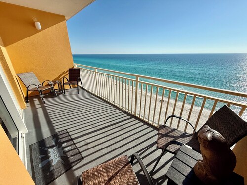 SPLASH RESORT 7th flr 1/2 Gulf Front w Bunks, Kids Waterpark, Free Beach Chairs