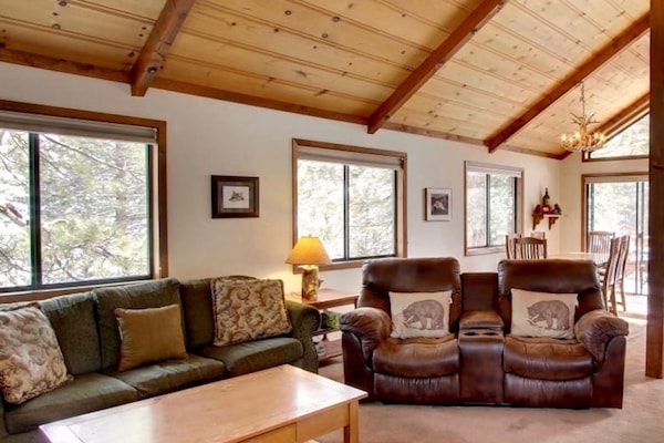 Smart TV, fireplace, Netflix, DVD player