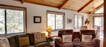 Family-Friendly, Pet-Friendly, Tree-Surrounded Tahoe City Vacation Home