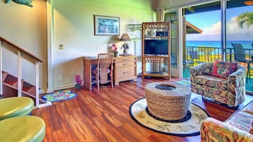 Una Smart TV, libros