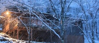 Secluded Mountain Cabin, Lakefront, Hiking, Fishing, Relaxing