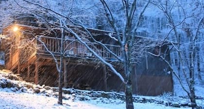 Secluded Mountain Cabin, Lakefront, Hiking, Fishing, Relaxing