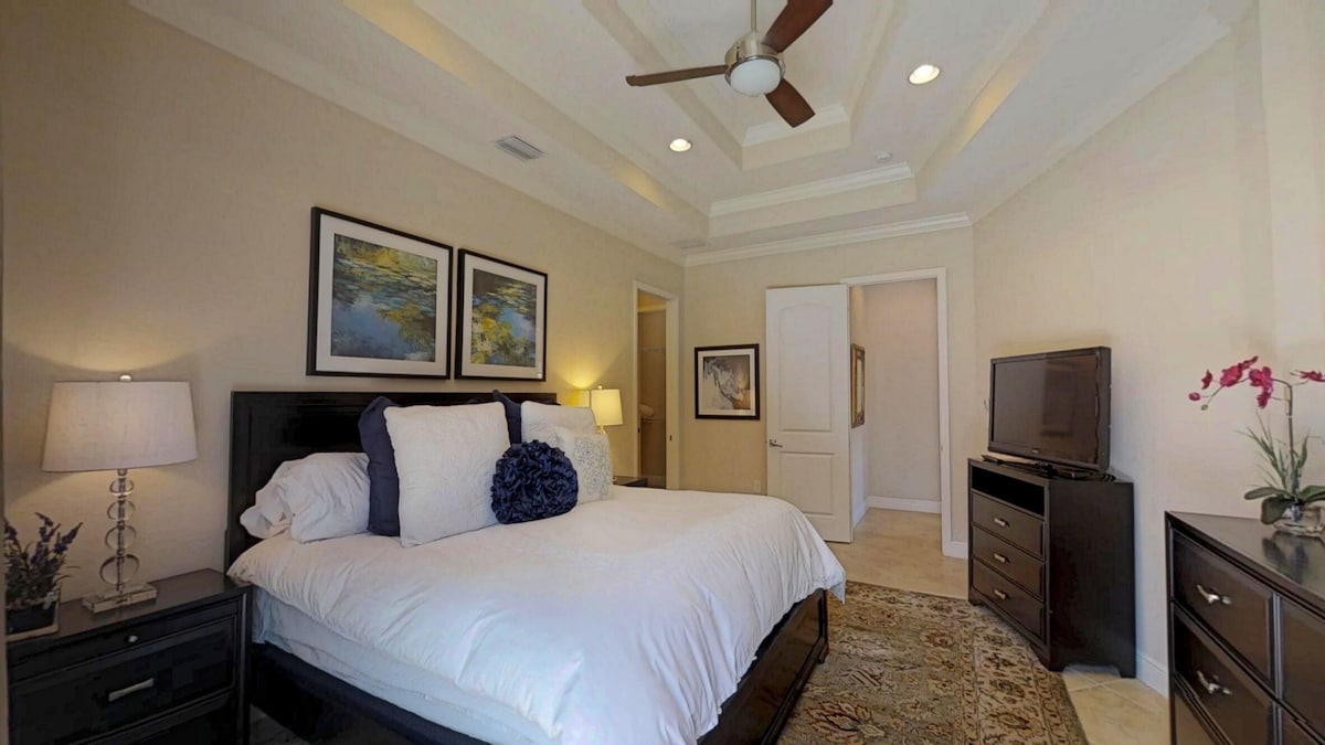 Photo 16 of Two Master Bedrooms! Less than 1 Mile to the beach with heated pool and spa